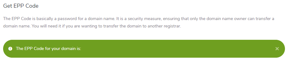 How To Find The Domain Transfer Code Epp Code